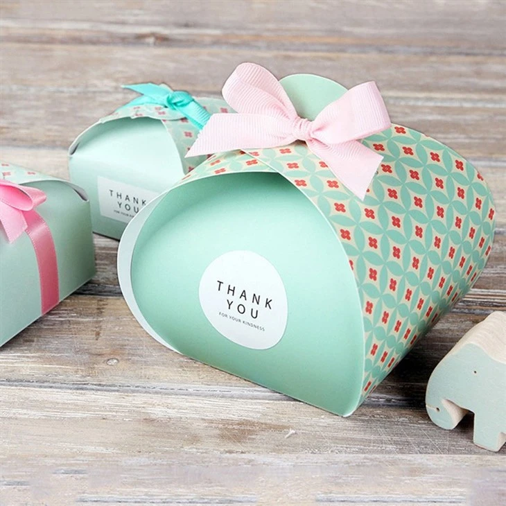 Cute Little Cardboard Box Wedding Candy Box